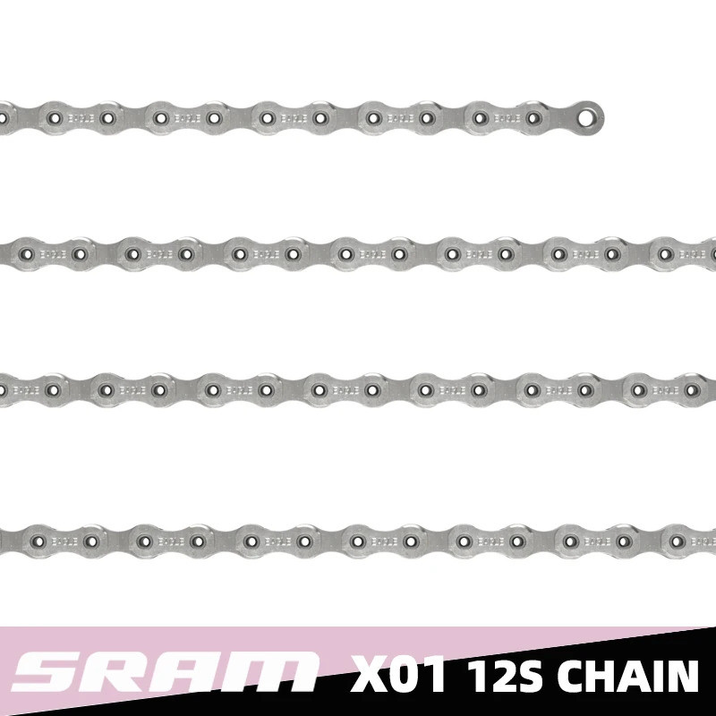 12-Speed SRAM X01 จักรยานเสือภูเขาจักรยาน MTB พร้อม 118 Links พร้อม Power Lock