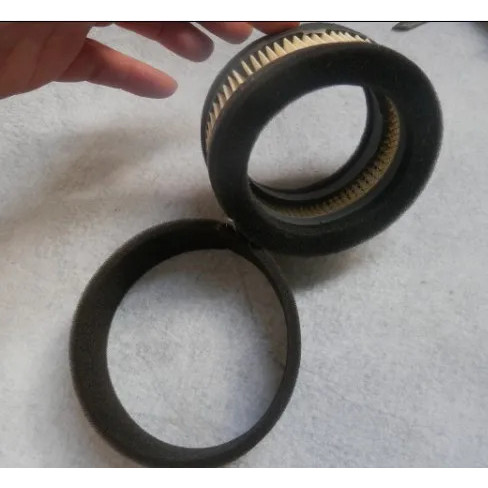 2 X EH12 กรองอากาศ W/ PRE-FILTER สําหรับ MIKASA MT-34 MT-72 ROBIN EH12-2D/B 4.0HP RAMMER WEBER ROUND