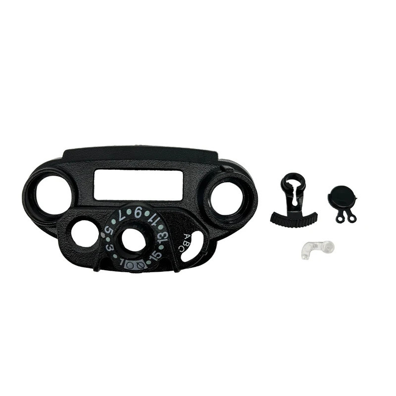 สีดําเปลี่ยนฝาครอบด้านบนพลาสติก Bezel Repair สําหรับ APX6000 APX7000 วิทยุสองทาง