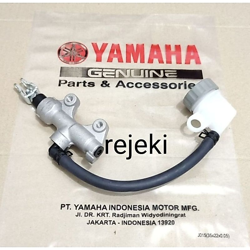 หลักการเบรกด้านหลัง YAMAHA R15 V3, R15 v4