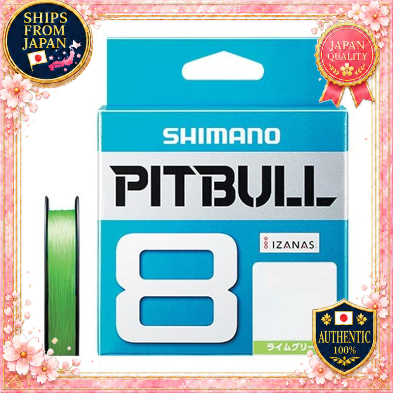 SHIMANO PE Line Pitbull 8 Braids 150m Common Specifications