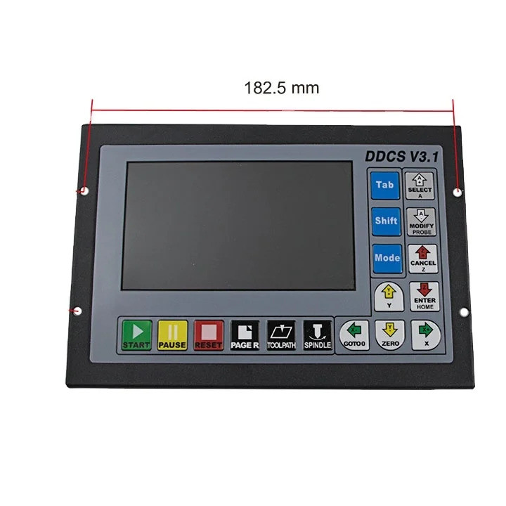 ชุดคอนโทรลเลอร์ CNC ระดับมืออาชีพ DDCS V3.1 3 แกนสําหรับเครื่องแกะสลักและเครื่องกัด CNC