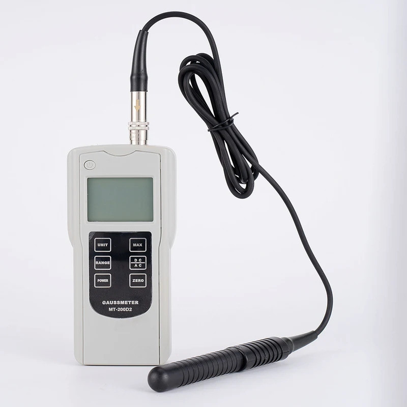 Well-made Digital Gauss Meter MT-200D2 Tesla Meter 0mT ~ 2000mT 10Hz ~ 200Hz Magneto Meter เครื่องตร