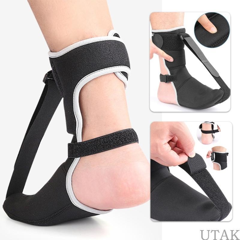 TAKE ปรับส้น Plantar Support Brace สําหรับ Nighttimes ปวดเท้าบรรเทา Therapy