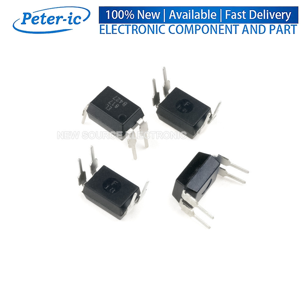 (10 ชิ้น) EL817A EL817B EL817C EL817D SOP4 DIP-4 Optocoupler ทรานซิสเตอร์