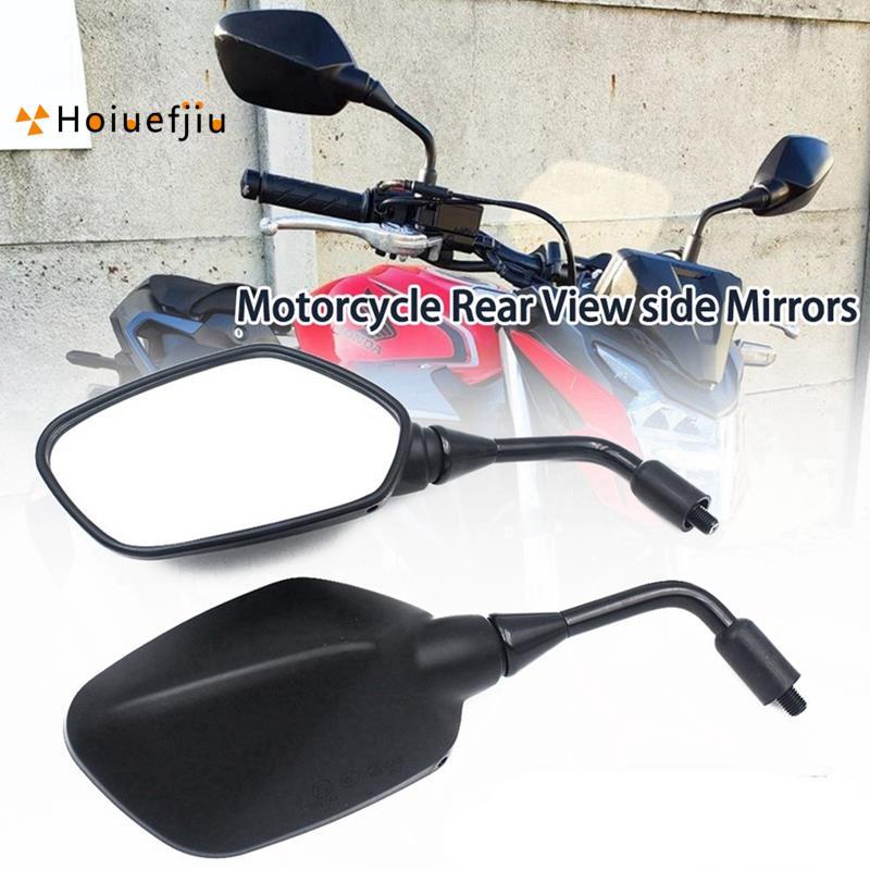 Houefjiu กระจกมองหลังรถจักรยานยนต์กระจกมองข้างสําหรับ CB300F CB500F CB500X CB650F 2013-2018
