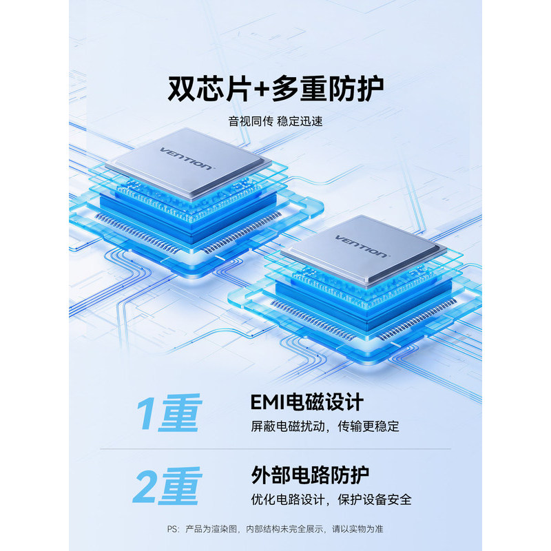 Wei Xun hdmi switcher หนึ่งจุดสอง 2.0 two in one out hdml ทีวีคอมพิวเตอร์สาย HD 4k two in one สําหรั