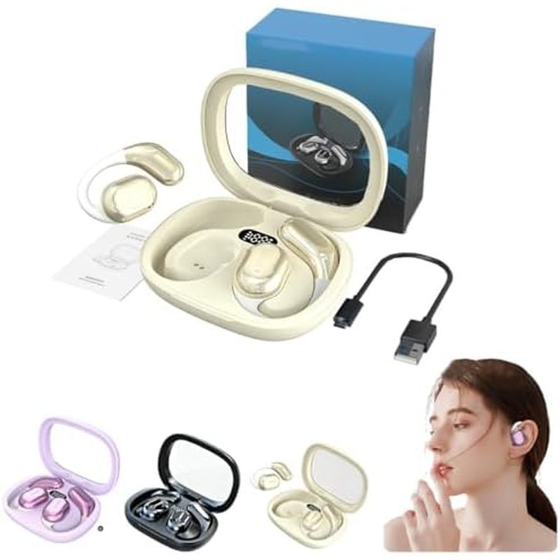 T26 Pro หูฟังไร้สายบลูทูธ, T26 Pro Wireless Bluetooth Ai การแปลหูฟังไร้สายบลูทูธ Ai การแปลภาษา (สีดํ