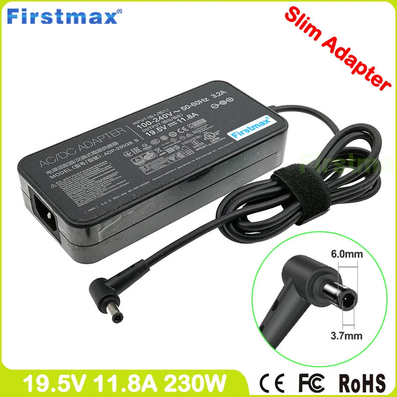 19.5V 11.8A 230W แล็ปท็อปอะแดปเตอร์ AC สําหรับ Asus ROG Strix G712LU G512LW G512LS G712LW G712LWS G5
