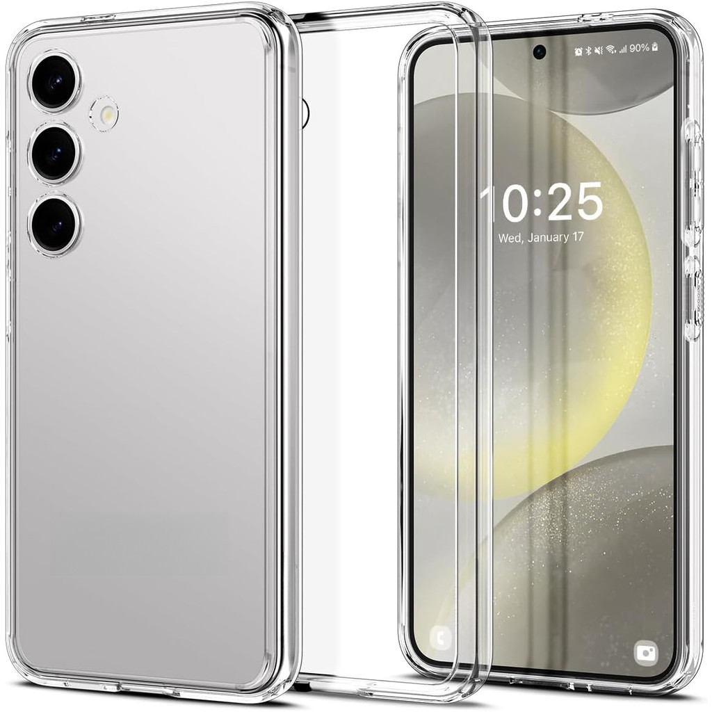 สําหรับ Samsung Galaxy S26 S25 S24 S23 Case, Ultra Hybrid Crystal Clear