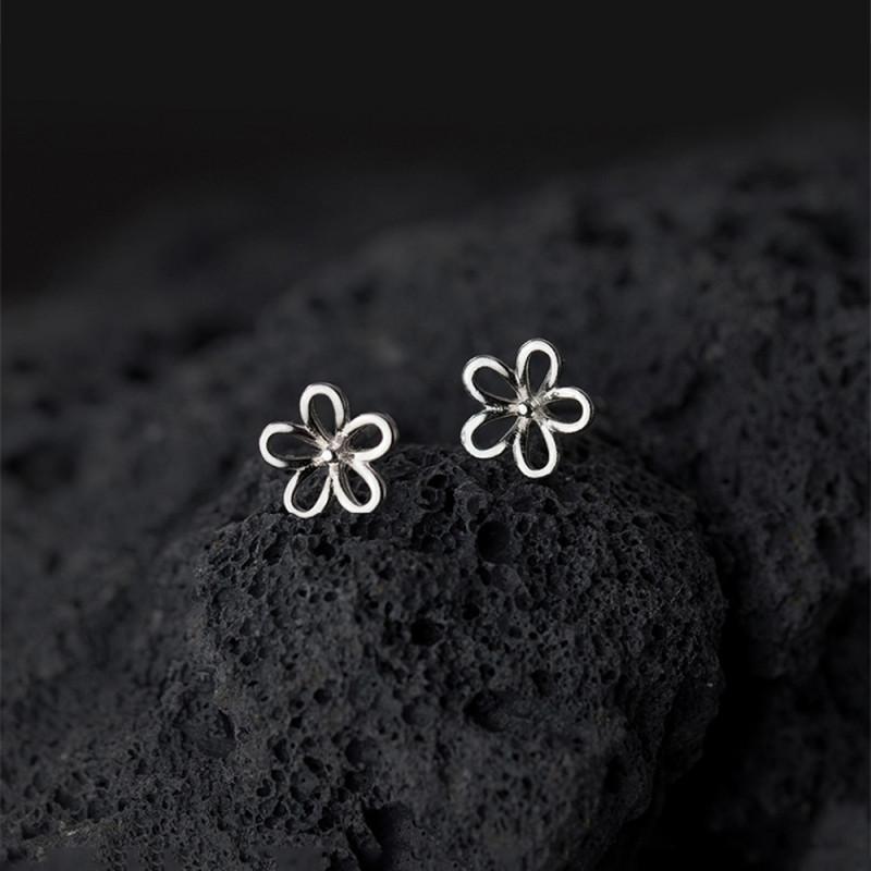 Poem Earrings ต่างหูเงินแท้ S925 [MERCELO]