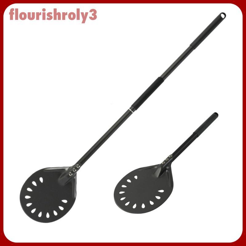 [Flurish] Pizza Peel Pizza Paddle Aluminium Pizza Peel Paddle ถาดพิซซ่าสําหรับเตาอบพาสต้าสีดํา