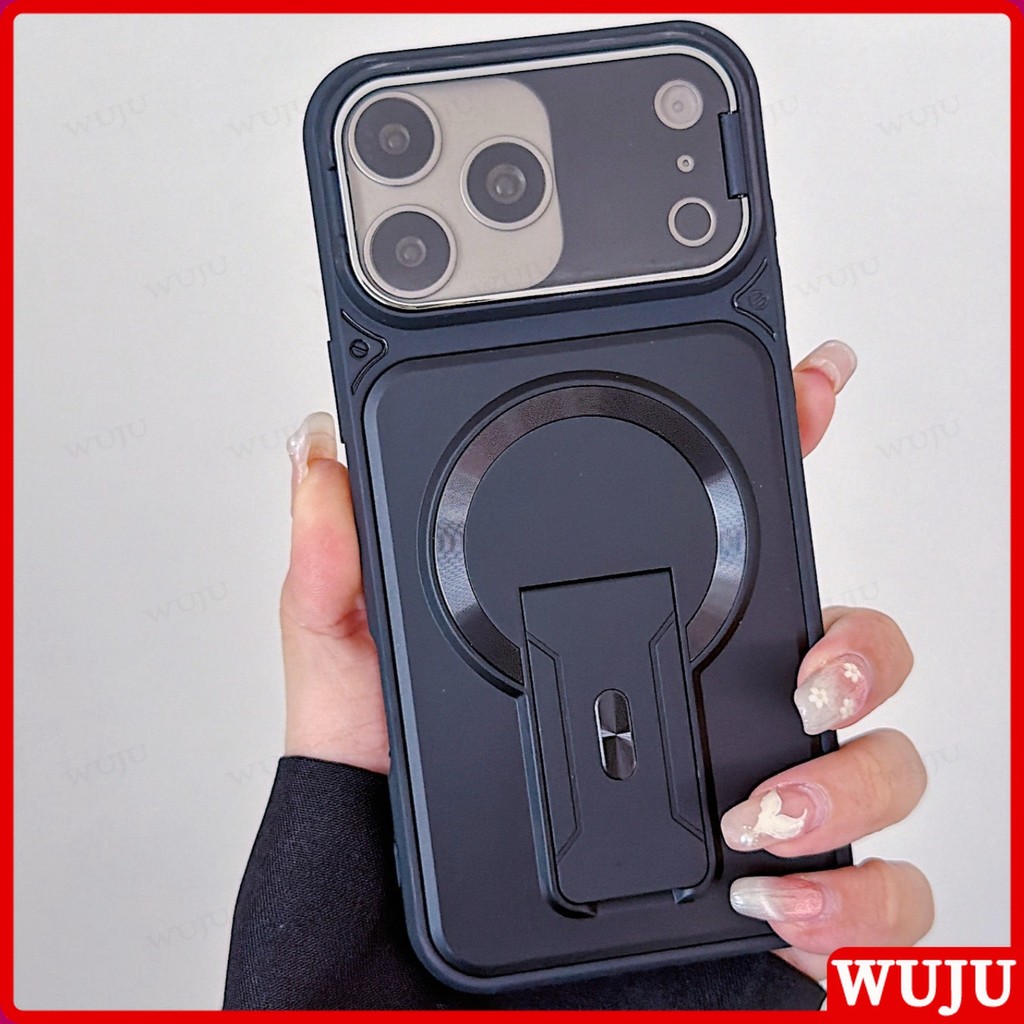 เคสแม่เหล็กอเนกประสงค์ WUJU เข้ากันได้กับ IPhone 17 16 15 14 13 12 11 Pro Max พร้อมการป้องกันที่ทนทานและการออกแบบแบบบาง