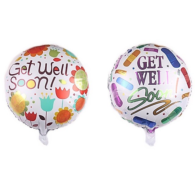 ลูกโป่งฟอยล์ Get Well Soon งานสวย💕พร้อมส่ง❗️