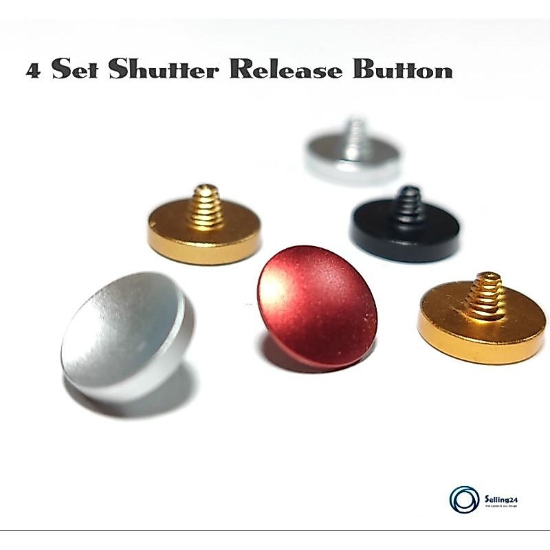 ปุ่มชัตเตอร์ Soft Release Shutter ใช้งานกับกล้องฟิล์ม slr dslr mirorless ใหม่ 4สี คละแบบ