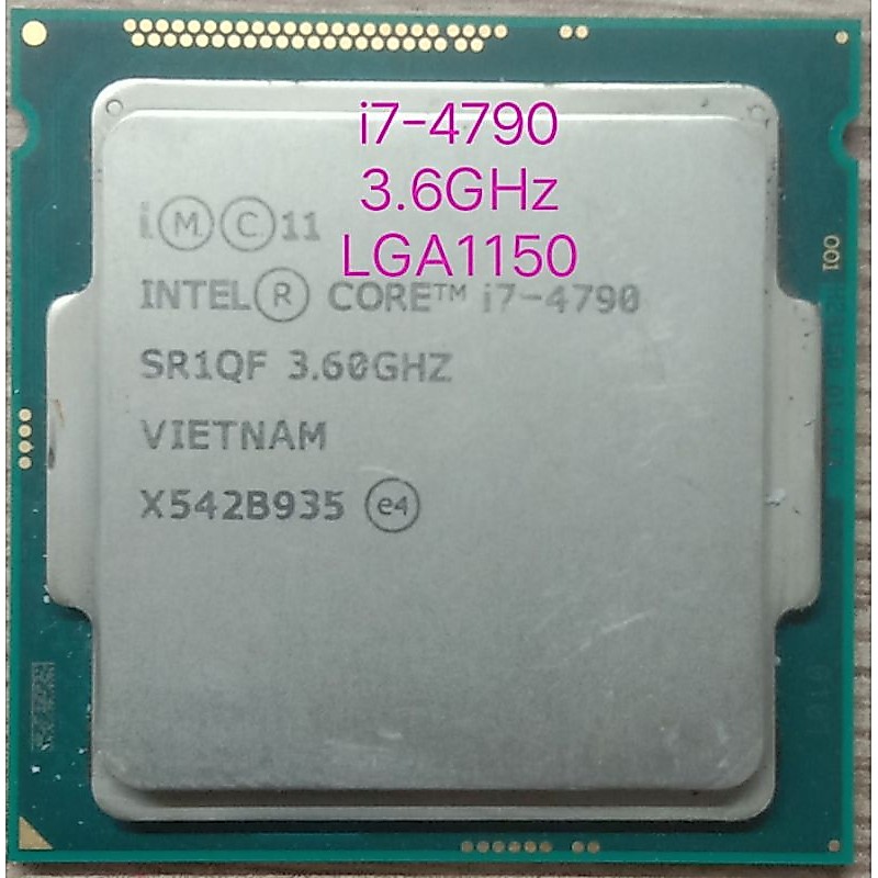 CPU intel i7-4790@ 3.6GHz LGA1150 ราคาถูก