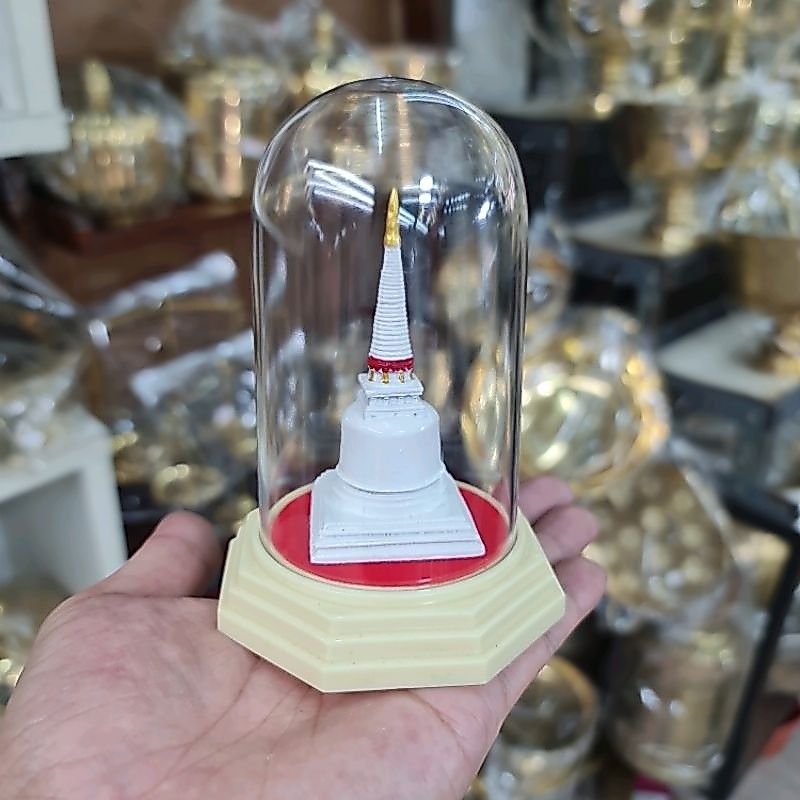 เจดีย์วัดพระมหาธาตุนครศรีฯ พร้อมฐานฝาครอบ