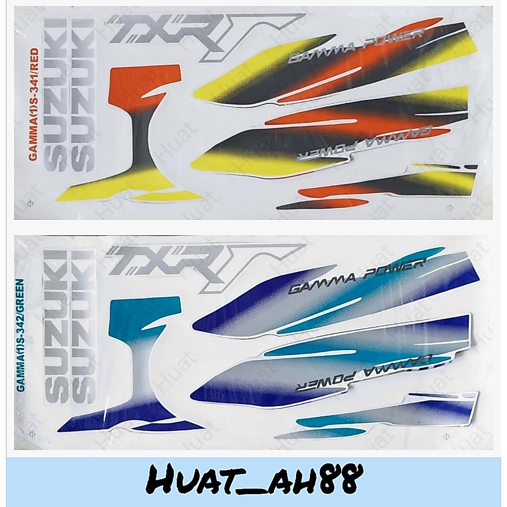 *Body Sticker Stripe / Strike* - Suzuki Panther TXR 150 Gamma (1)