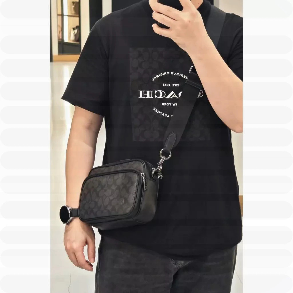 Crossbody Bag CDB25 CDB24/กระเป๋าแครอสบอดี้ผู้ชาย/กระเป๋าสะพายข้าง/กระเป๋าใบกลาง COAC962H