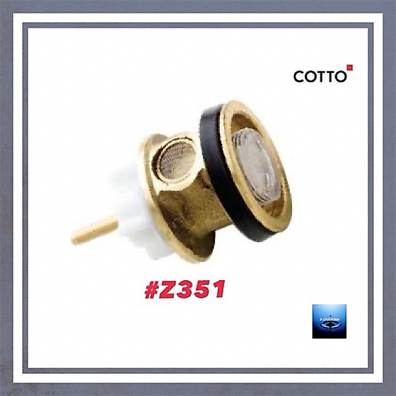 #COTTO#ชุดลูกสูบฟลัชวาล์ว#Z351