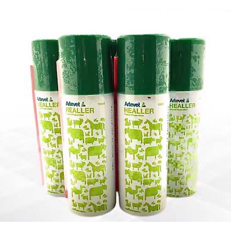 Healler ฮีลเลอร์ สเปร์ยสมุนไพร ใช้สำหรับแผลสัตว์ หนอนแมลงวัน ขนาด 100 ซีซี