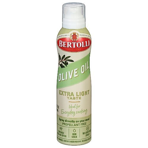 Bertolli Extra Light Tasting Olive Oil Spray 145ml. สเปรย์น้ำมันมะกอก เบอร์ทอลลี่ เอ็กซ์ตร้า ไลท์ ดีต่อสุขภาพ ลดfat