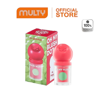 2P ORIGINAL OH MY BLUSH DOT 3 g. บลัชออนสูตรน้ำ (สีเบอร์ 09-10 ไม่แถมพัฟ)