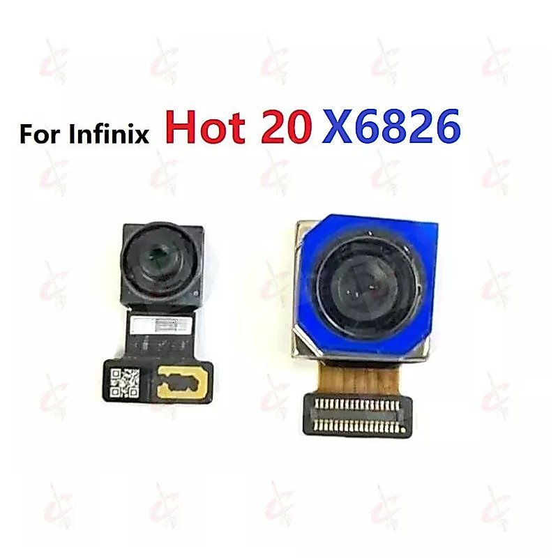 กล้องหน้าสําหรับ infinix Hot 20 4G กล้องหลัง X6826 X6826B X6826C