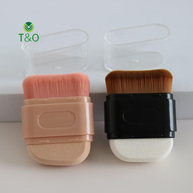 T&O 1 ชิ้น Professional Foundation แปรงแต่งหน้า รูปที่ 5