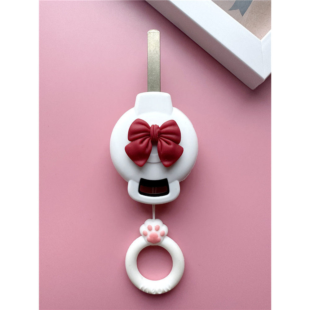 เหมาะสําหรับ Mercedes-Benz smart Key Case smart fortwo Silicone Car Key Case Female Key Case
