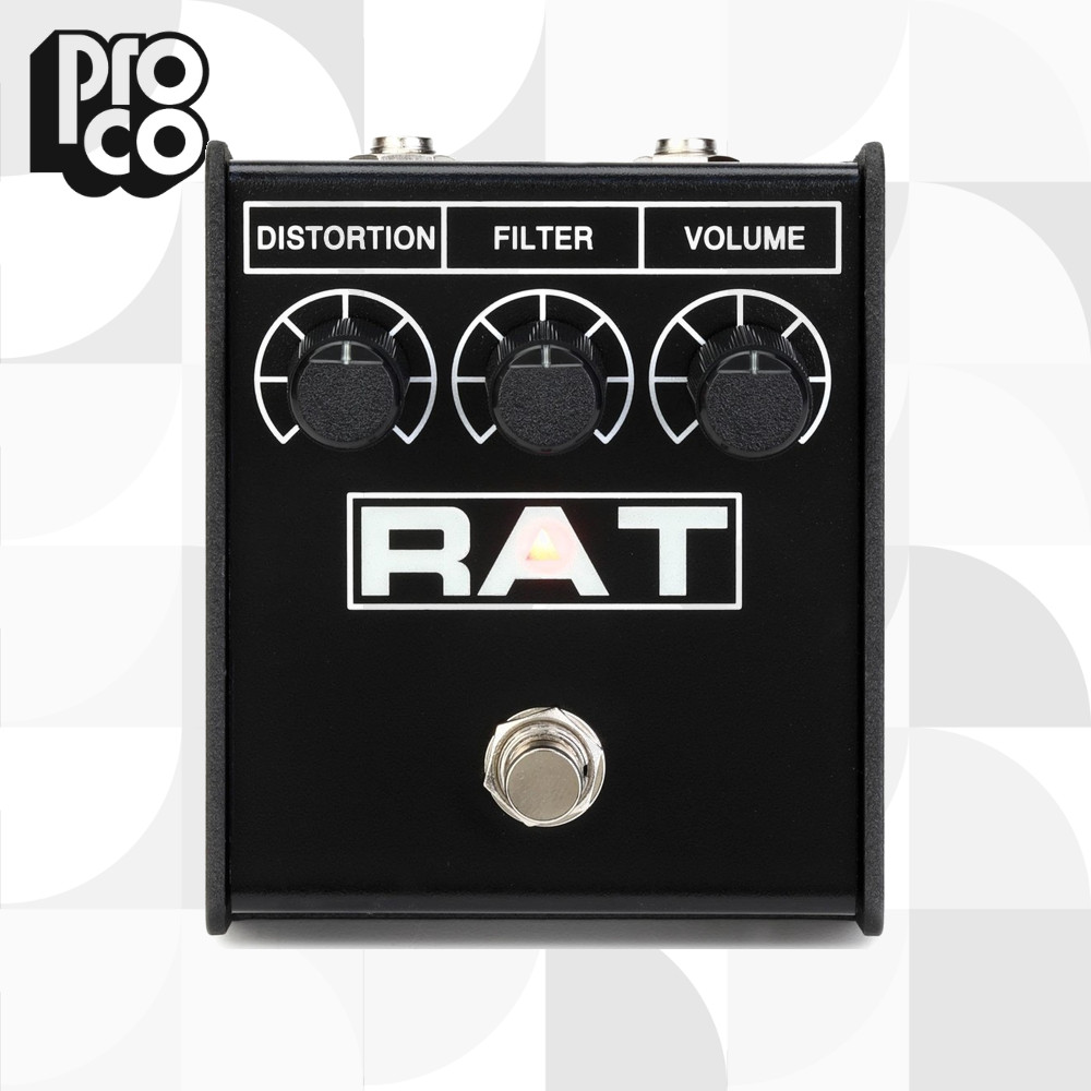 ProCo RAT2 Distortion Guitar Effects Pedal เอฟเฟกต์กีตาร์【ส่งตรงจากญี่ปุ่น】