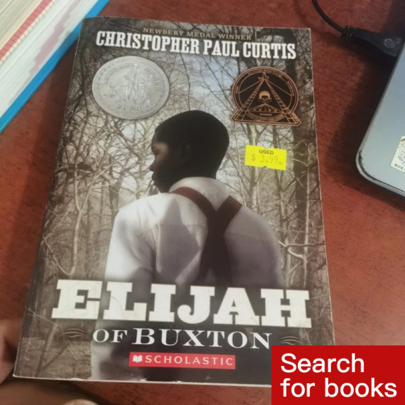 หนังสือภาษาอังกฤษ elijah of buxton มือสอง