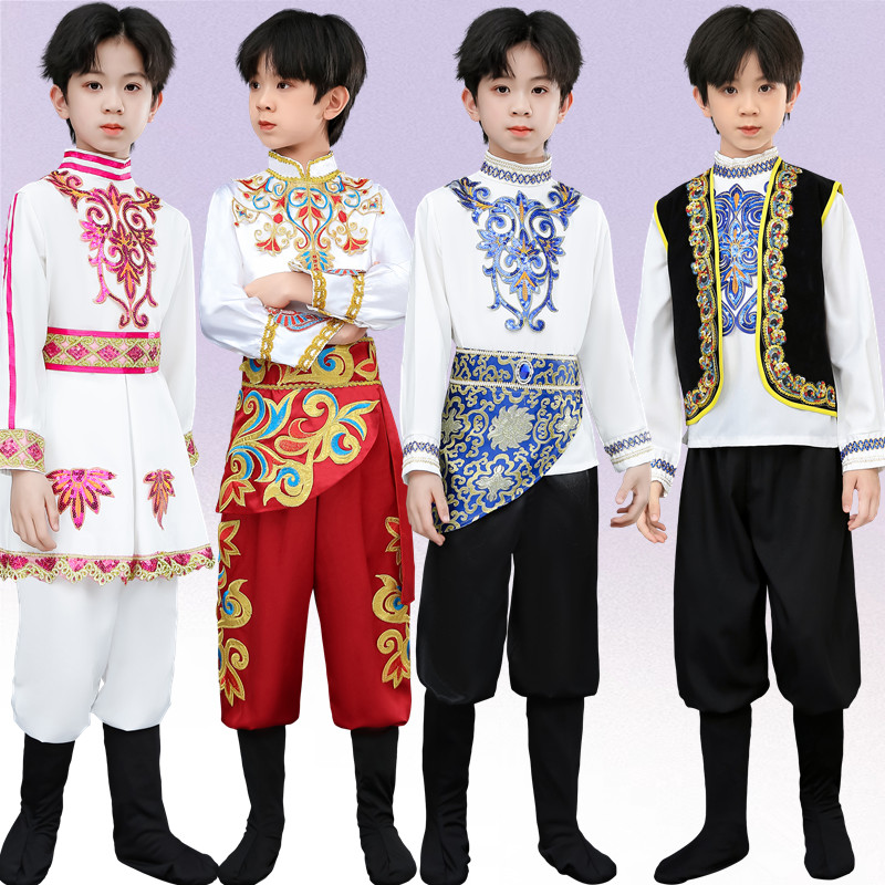เครื่องแต่งกายแบบดั้งเดิมตะวันออกกลางตุรกี Iranian Irac เครื่องแต่งกายรัสเซียเด็กชาติพันธุ์ Kazakh เครื่องแต่งกาย Tartar Geek เครื่องแต่งกาย