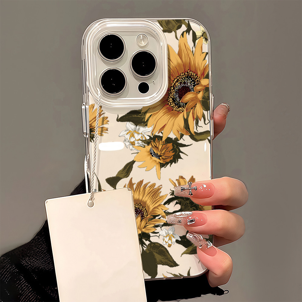 จัดส่งภายในประเทศ เคสโทรศัพท์สีครีม IMD ลายการ์ตูนอนิเมะสุดน่ารักและมีสไตล์ For Galaxy A35 A55 5G A0