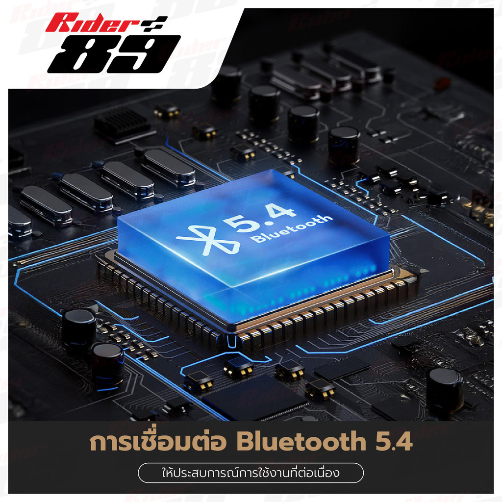 บลูทูธติดหมวกกันน็อค MOTOWOLF รุ่น BH1 หูฟังบลูทูธ 5.4 ราคา ถูกที่สุด ดีลบีเคเค แกลเลอรีภาพที่ 9