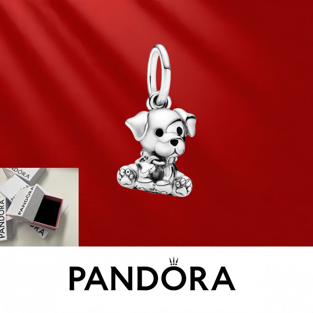 เครื่องประดับเงินแท้ Pandora S925 ชาร์ม Labrador Retriever รหัส 798009EN16