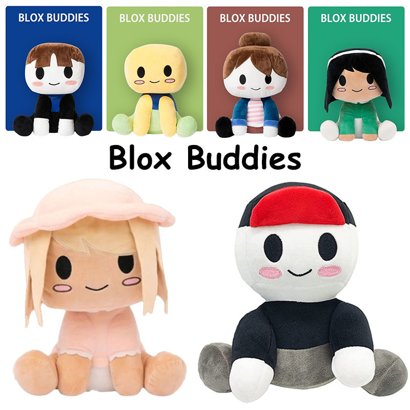 Roblox Blox Buddy Plush Toy Collection Blox Buddies Noob Guest Buddy ตุ๊กตายัดไส้