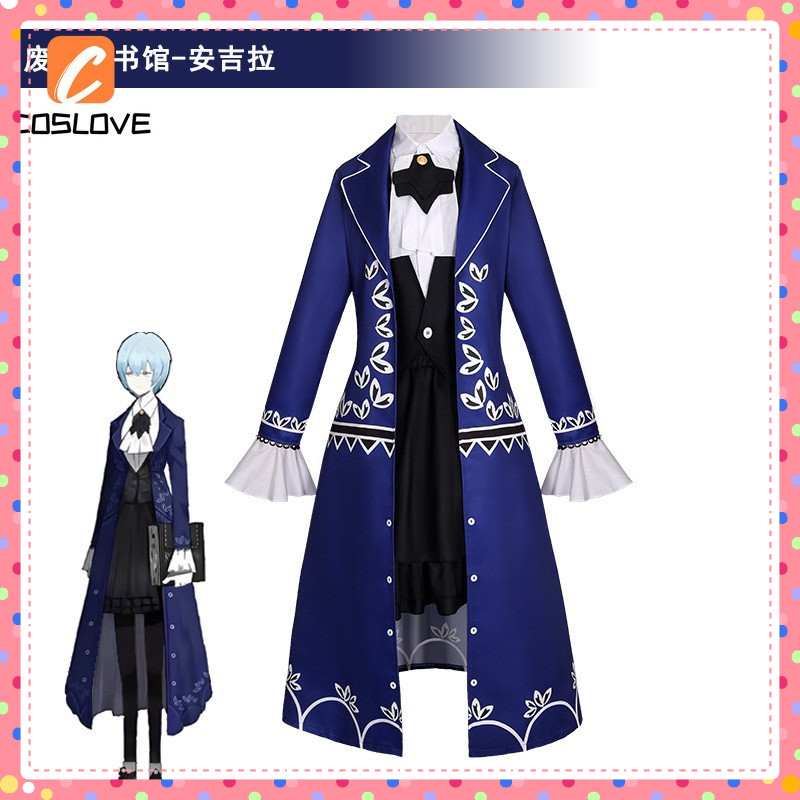 ชุดคอสเพลย์ Anime Game Library of Ruina Angela สไตล์ Victorian สำหรับผู้หญิง
