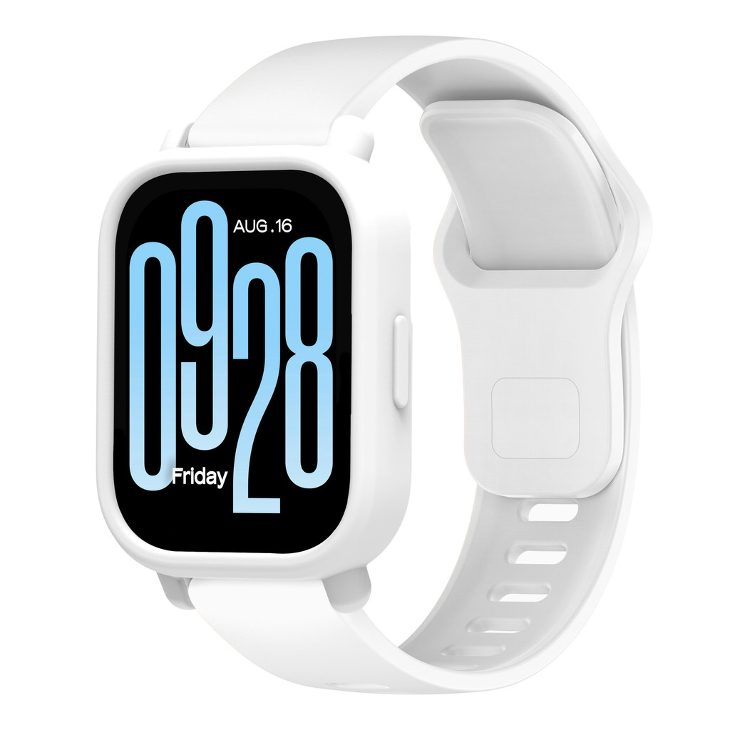 【เคส+สาย】เข้ากันได้กับสายนาฬิกาซิลิโคนสองสี Redmi Watch 5 Active / Lite ขนาด 22 มม. ตัวเรือนนาฬิกาทำจากยางกันกระแทก - รูปที่ 5