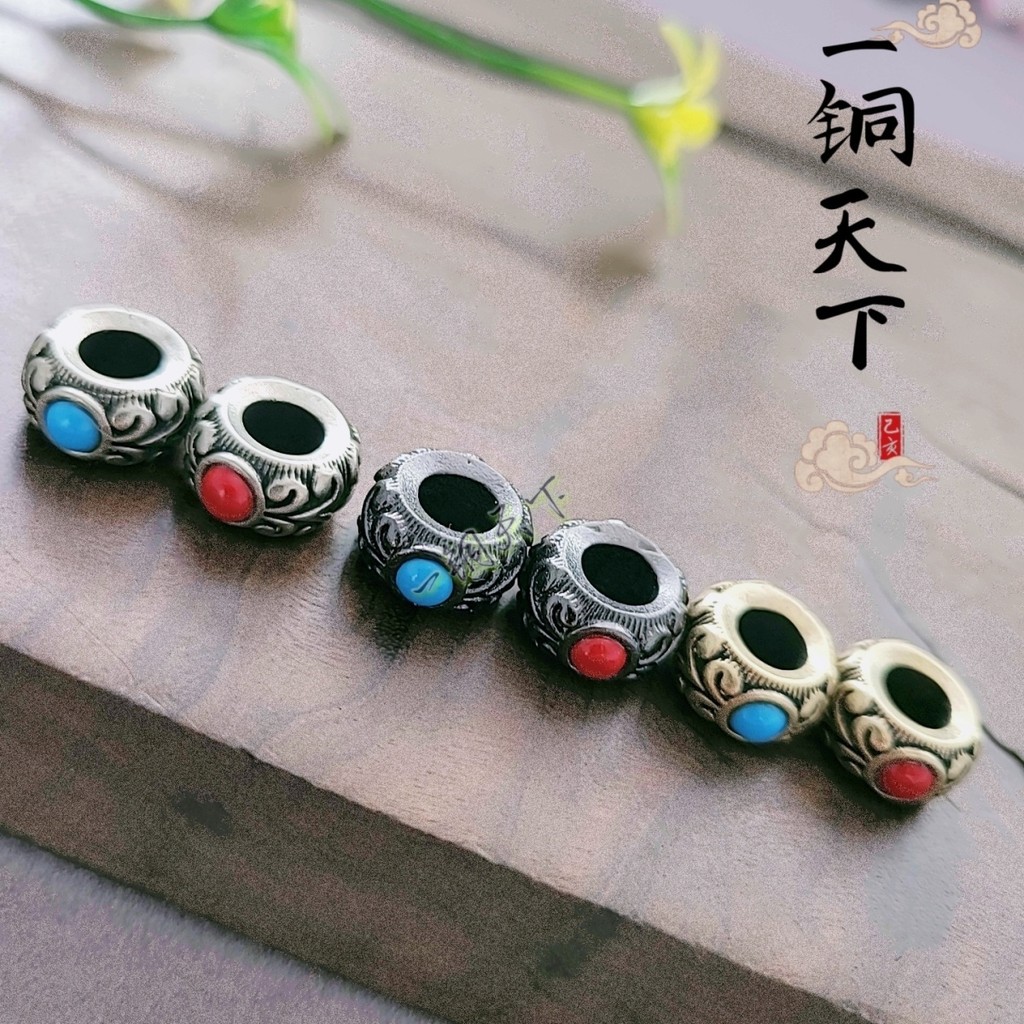 ลูกปัดและ Spacer ทองเหลืองสีขาว สำหรับงาน DIY EDC เพิ่มความสวยงามให้สร้อยคอของคุณ