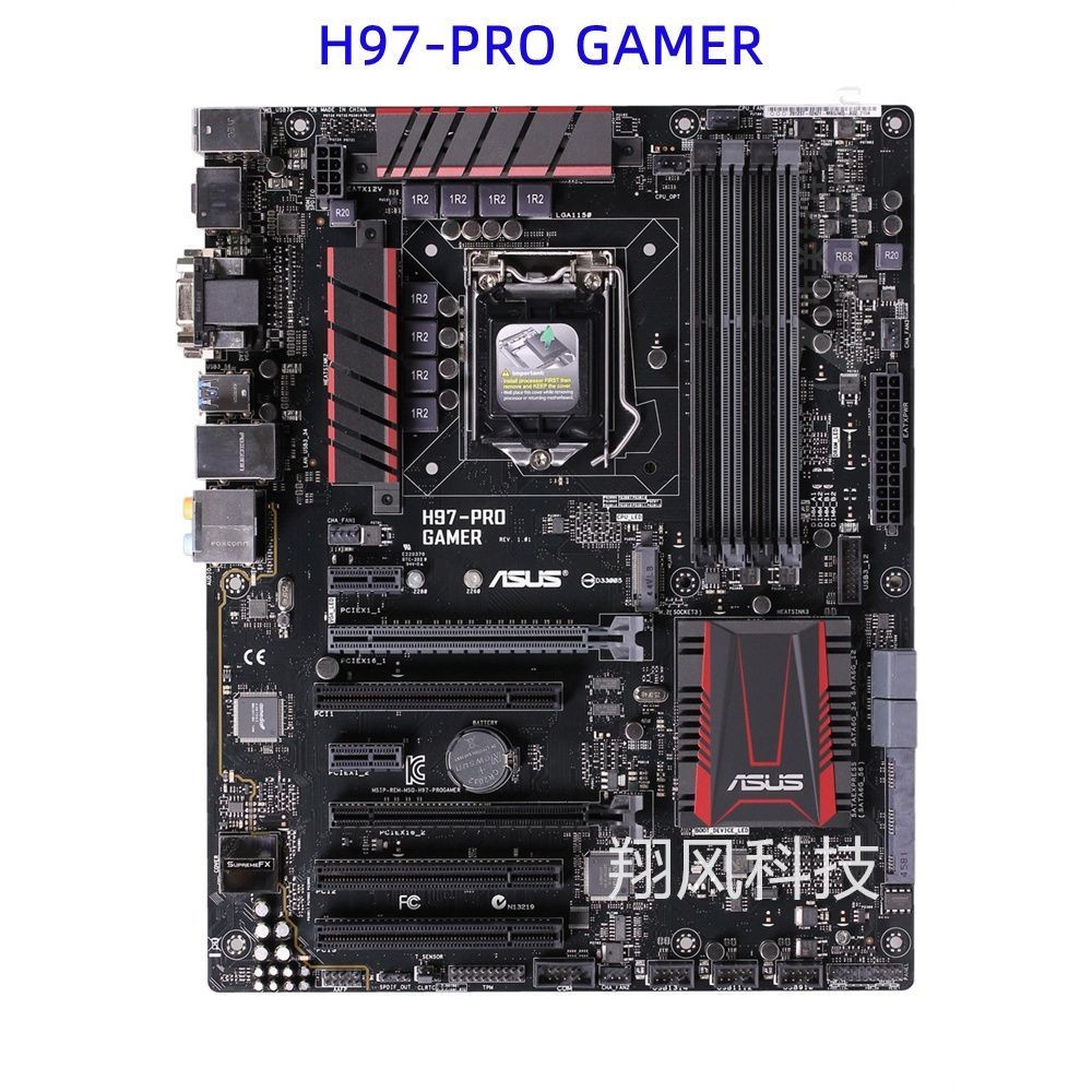 เมนบอร์ด ASUS H97 PRO GAMER/H97-PLUS/PROZ97ATX หน่วยความจำ DDR3 32G i74790K