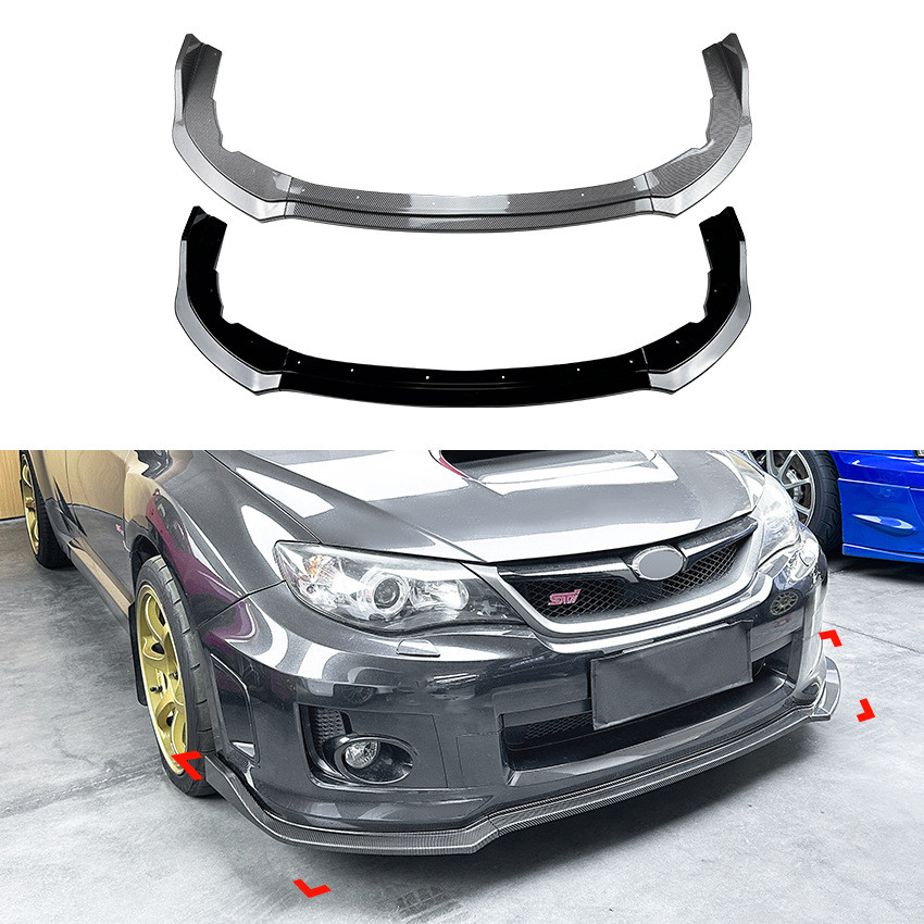 适用斯巴鲁翼豹 STI Subaru WRX STI 2011-2014前杠前铲前唇改装