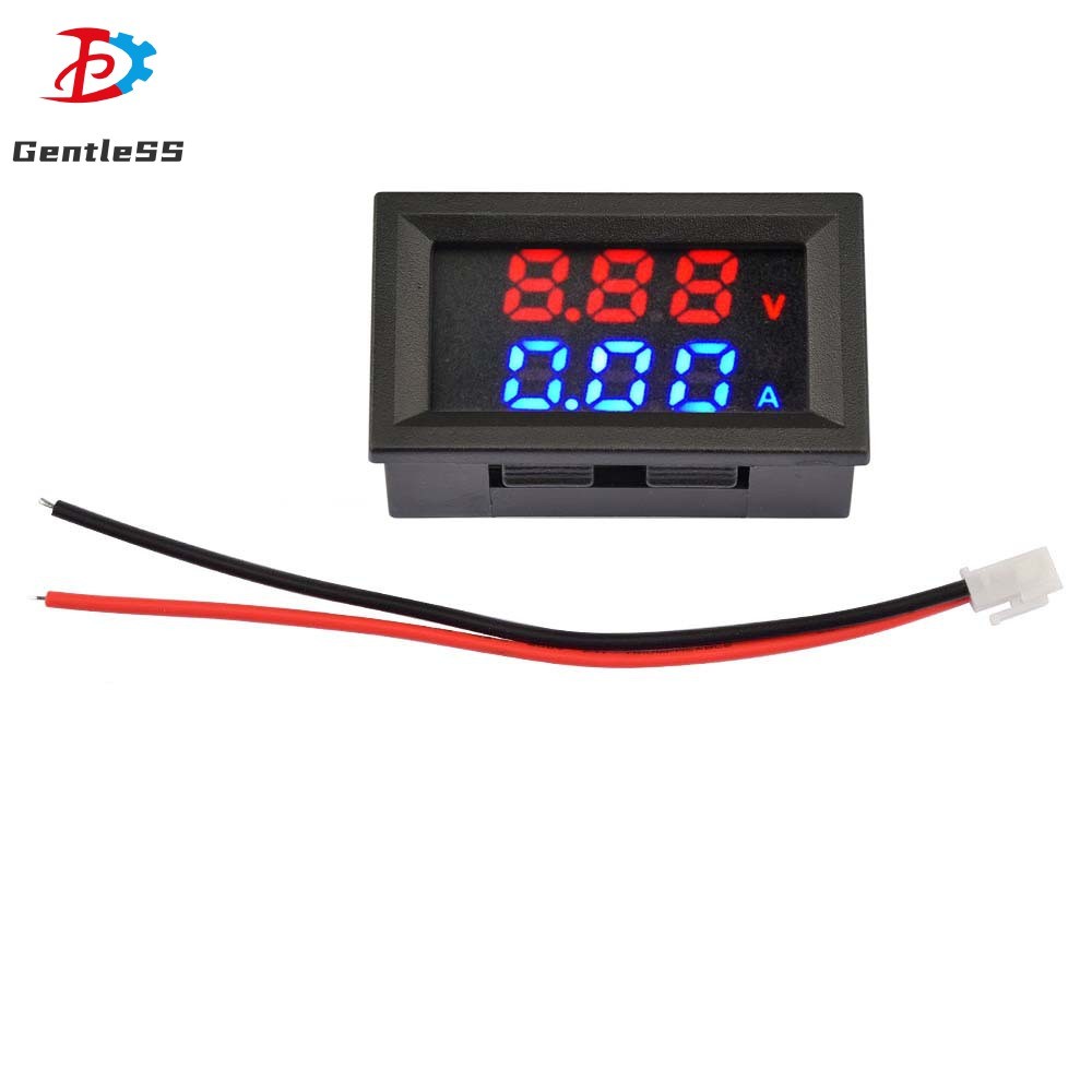 M6120 10A DC6-120V DC แรงดันไฟฟ้า Mete แอมป์มิเตอร์ Power Meter