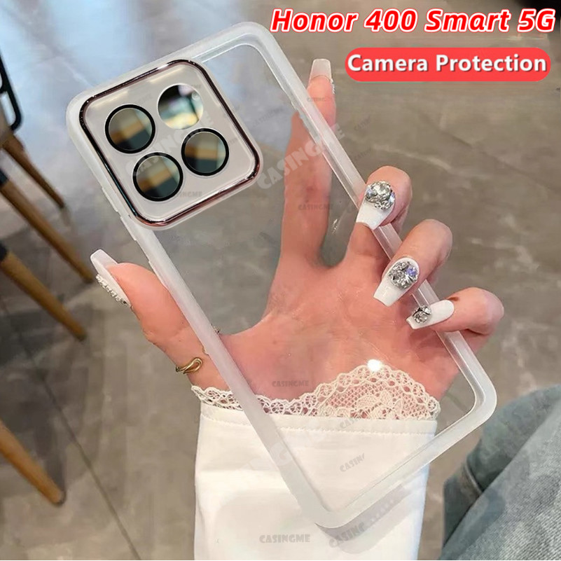 Honor 400 สมาร์ท 5G X7d 2025 ปลอกโปร่งใสนุ่มบางเคสโทรศัพท์สําหรับ Honor X7d 400 Honor400 สมาร์ท Pro 