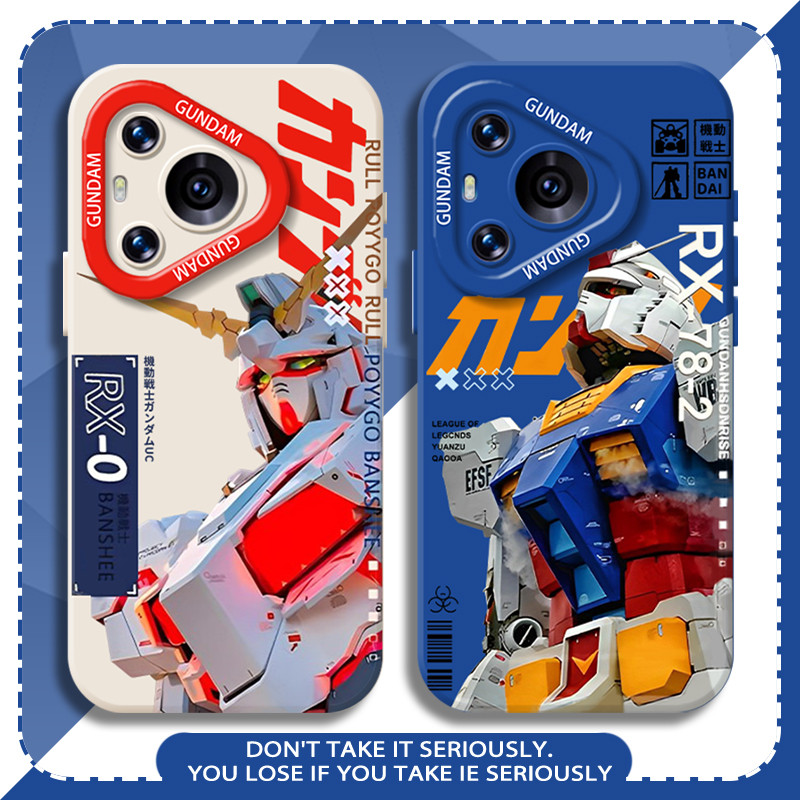เหมาะสําหรับ Huawei pura80 Gundam เคสโทรศัพท์ mate70pro ใหม่ nova14 อะนิเมะ 13 Glory 400 ชาย 300 ซิล