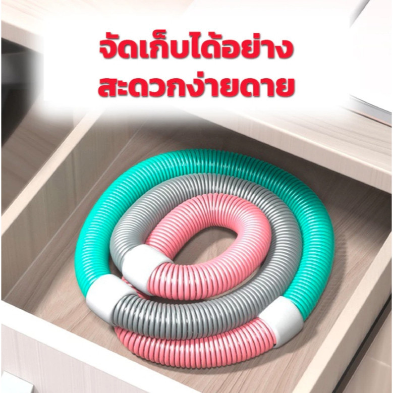 ฮูลาฮูป หน้าท้อง 1.5KG ไม่เจ็บเอว ลดหน้าท้อง สปริงซอฟท์ฮูลาฮูป ฟิตเนส ออกกำลังกาย พับเก็บได้ ใช้งานง่าย ยืดหยุ่นสูง - รูปที่ 5