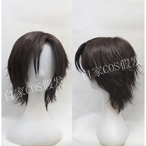 ชุดวิกผม Cao Cynical Youth Method จาก Dynasty Warriors 6 สไตล์โบราณสำหรับผู้ชาย