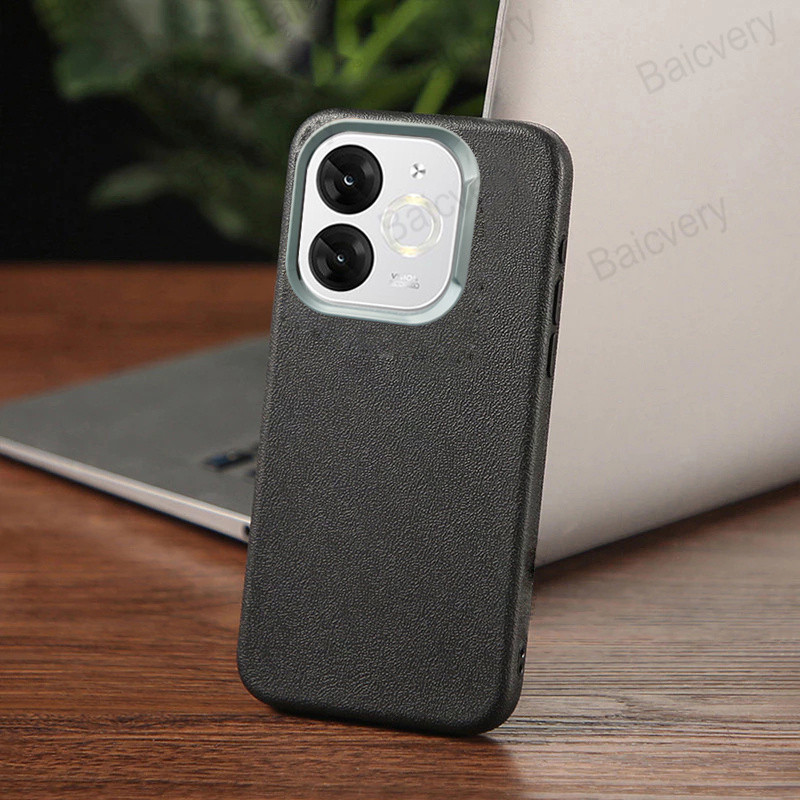 สําหรับRealme Note 70 4G / 70T RMX5313 หนังสีทึบฝาหลังเกราะป้องกัน - รูปที่ 2