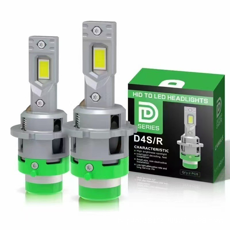 Super Bright D2S/D2R/D4S/D4RLED ไฟหน้า In-Line Xenon โคมไฟอัพเกรดหลอดไฟ LED ไฟต่ํา