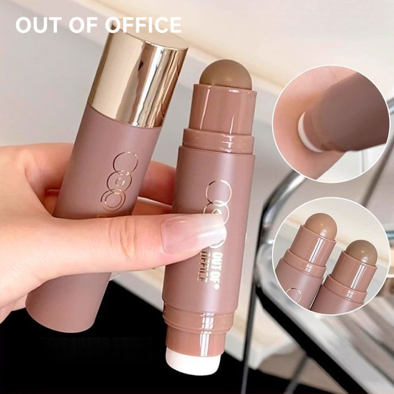 OUTOFOFFICE คอนทัวร์ OOO ไฮไลท์ ทำให้สว่าง แสงและเงา สองสี เงาจมูก